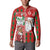 Australian Christmas Button Sweatshirt - Santa Koala Kangaroo and Holiday Cheer - Wonder Print Shop