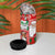 Australian Christmas 4 in 1 Can Cooler Tumbler - Santa Koala Kangaroo and Holiday Cheer - Wonder Print Shop