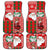 Australian Christmas Car Mats - Santa Koala Kangaroo and Holiday Cheer - Wonder Print Shop