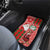 Australian Christmas Car Mats - Santa Koala Kangaroo and Holiday Cheer - Wonder Print Shop