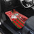 Australian Christmas Car Mats - Santa Koala Kangaroo and Holiday Cheer - Wonder Print Shop