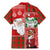 Australian Christmas Family Matching Mermaid Dress and Hawaiian Shirt - Santa Koala Kangaroo and Holiday Cheer - Wonder Print Shop