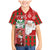 Australian Christmas Family Matching Mermaid Dress and Hawaiian Shirt - Santa Koala Kangaroo and Holiday Cheer - Wonder Print Shop
