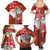 Australian Christmas Family Matching Summer Maxi Dress and Hawaiian Shirt - Santa Koala Kangaroo and Holiday Cheer - Wonder Print Shop