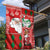 Australian Christmas Garden Flag - Santa Koala Kangaroo and Holiday Cheer - Wonder Print Shop