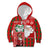Australian Christmas Kid Hoodie - Santa Koala Kangaroo and Holiday Cheer - Wonder Print Shop