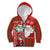Australian Christmas Kid Hoodie - Santa Koala Kangaroo and Holiday Cheer - Wonder Print Shop