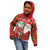 Australian Christmas Kid Hoodie - Santa Koala Kangaroo and Holiday Cheer - Wonder Print Shop