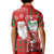 Australian Christmas Kid Polo Shirt - Santa Koala Kangaroo and Holiday Cheer - Wonder Print Shop
