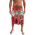 Australian Christmas Lavalava - Santa Koala Kangaroo and Holiday Cheer - Wonder Print Shop