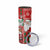 Australian Christmas Skinny Tumbler - Santa Koala Kangaroo and Holiday Cheer - Wonder Print Shop