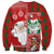 Australian Christmas Sweatshirt - Santa Koala Kangaroo and Holiday Cheer - Wonder Print Shop