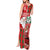Australian Christmas Tank Maxi Dress - Santa Koala Kangaroo and Holiday Cheer - Wonder Print Shop