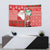 Australian Christmas Tapestry - Santa Koala Kangaroo and Holiday Cheer - Wonder Print Shop