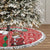 Australian Christmas Tree Skirt - Santa Koala Kangaroo and Holiday Cheer - Wonder Print Shop
