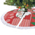 Australian Christmas Tree Skirt - Santa Koala Kangaroo and Holiday Cheer - Wonder Print Shop