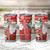 Australian Christmas Tumbler Cup - Santa Koala Kangaroo and Holiday Cheer - Wonder Print Shop