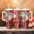 Australian Christmas Tumbler With Handle - Santa Koala Kangaroo and Holiday Cheer - Wonder Print Shop