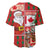 Canadian Christmas Baseball Jersey A Merry Xmas Santa and Funny Moose - Wonder Print Shop