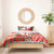 Canadian Christmas Bedding Set A Merry Xmas Santa and Funny Moose - Wonder Print Shop