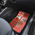Canadian Christmas Car Mats A Merry Xmas Santa and Funny Moose - Wonder Print Shop