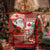 Canadian Christmas Kid Ugly Christmas Sweater A Merry Xmas Santa and Funny Moose - Wonder Print Shop