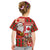 Canadian Christmas Kid T Shirt A Merry Xmas Santa and Funny Moose - Wonder Print Shop