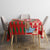 Canadian Christmas Tablecloth A Merry Xmas Santa and Funny Moose - Wonder Print Shop
