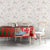 Canadian Christmas Tablecloth A Merry Xmas Santa and Funny Moose - Wonder Print Shop