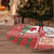 Canadian Christmas Tree Skirt A Merry Xmas Santa and Funny Moose - Wonder Print Shop