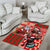 Canadian Christmas Area Rug Santa Hoho Holiday - A Beaver and Moose - Wonder Print Shop