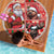 Canadian Christmas Beach Blanket Santa Hoho Holiday - A Beaver and Moose - Wonder Print Shop