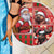 Canadian Christmas Beach Blanket Santa Hoho Holiday - A Beaver and Moose - Wonder Print Shop