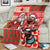 Canadian Christmas Blanket Santa Hoho Holiday - A Beaver and Moose