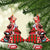 Canadian Christmas Ceramic Ornament Santa Hoho Holiday - A Beaver and Moose - Wonder Print Shop