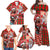 Canadian Christmas Family Matching Off Shoulder Maxi Dress and Hawaiian Shirt Santa Hoho Holiday - A Beaver and Moose - Wonder Print Shop