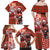 Canadian Christmas Family Matching Off Shoulder Maxi Dress and Hawaiian Shirt Santa Hoho Holiday - A Beaver and Moose - Wonder Print Shop