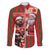 Canadian Christmas Family Matching Off Shoulder Maxi Dress and Hawaiian Shirt Santa Hoho Holiday - A Beaver and Moose - Wonder Print Shop