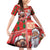 Canadian Christmas Family Matching Off Shoulder Short Dress and Hawaiian Shirt Santa Hoho Holiday - A Beaver and Moose - Wonder Print Shop