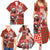 Canadian Christmas Family Matching Summer Maxi Dress and Hawaiian Shirt Santa Hoho Holiday - A Beaver and Moose - Wonder Print Shop