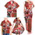 Canadian Christmas Family Matching Tank Maxi Dress and Hawaiian Shirt Santa Hoho Holiday - A Beaver and Moose - Wonder Print Shop