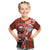 Canadian Christmas Kid T Shirt Santa Hoho Holiday - A Beaver and Moose - Wonder Print Shop