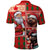 Canadian Christmas Polo Shirt Santa Hoho Holiday - A Beaver and Moose - Wonder Print Shop