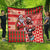 Canadian Christmas Quilt Santa Hoho Holiday - A Beaver and Moose - Wonder Print Shop