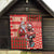 Canadian Christmas Quilt Santa Hoho Holiday - A Beaver and Moose - Wonder Print Shop