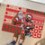 Canadian Christmas Rubber Doormat Santa Hoho Holiday - A Beaver and Moose - Wonder Print Shop