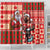 Canadian Christmas Shower Curtain Santa Hoho Holiday - A Beaver and Moose