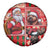 Canadian Christmas Spare Tire Cover Santa Hoho Holiday - A Beaver and Moose - Wonder Print Shop