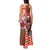 Canadian Christmas Tank Maxi Dress Santa Hoho Holiday - A Beaver and Moose - Wonder Print Shop