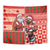 Canadian Christmas Tapestry Santa Hoho Holiday - A Beaver and Moose - Wonder Print Shop